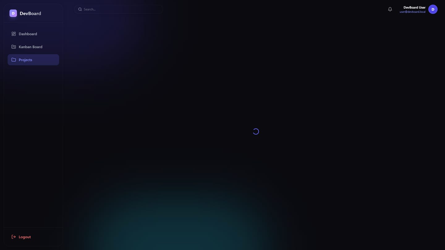 DevBoard — screenshot 1